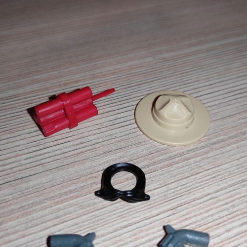 Lego Western parts used for custom minifigure