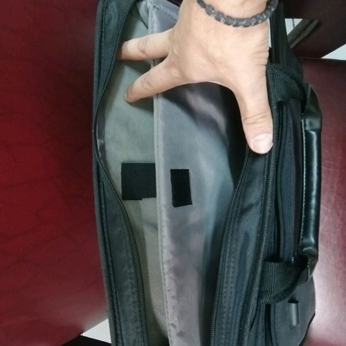 Lenovo laptop bag like new, black, briefcase style