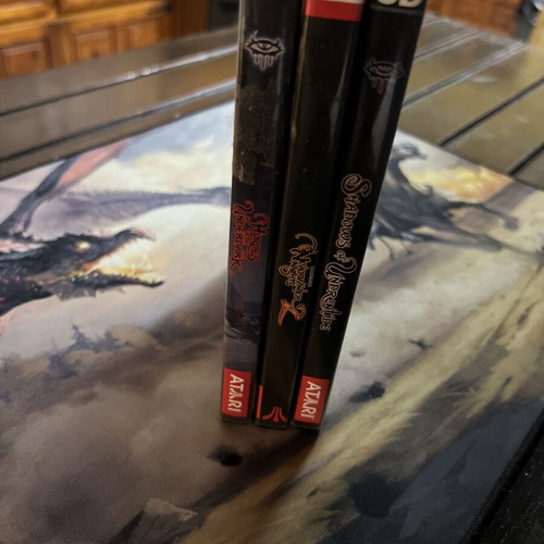 Neverwinter Nights PC game pack used, Shadows of Undrentide, Hordes of the Underdark, NWN 2