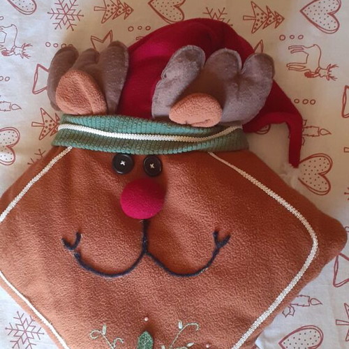 Christmas pillow Reindeer like new
