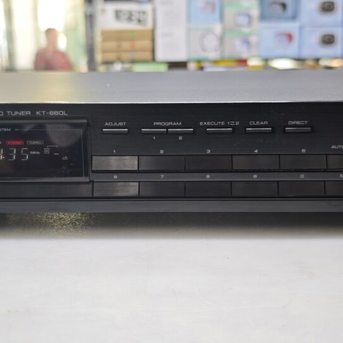 Kenwood KT 660L stereo tuner used, working condition