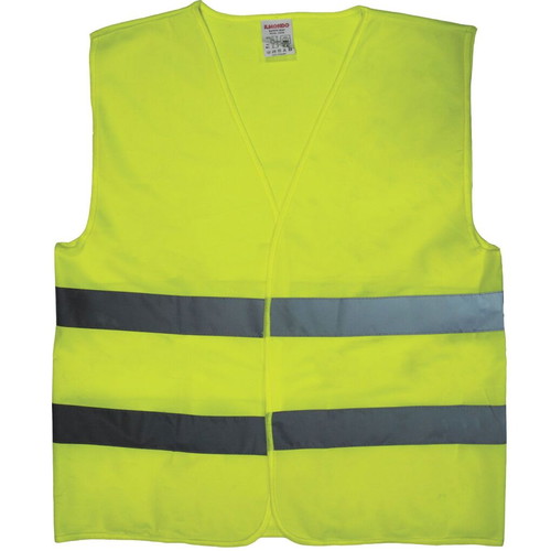 High-Visibility Work Vest XL with Reflective Stripes new
