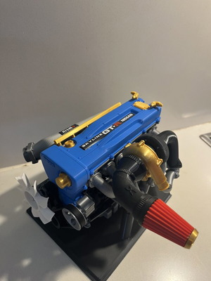 3D Printed RB26 Nissan Skyline GT-R Engine Custom Car Model