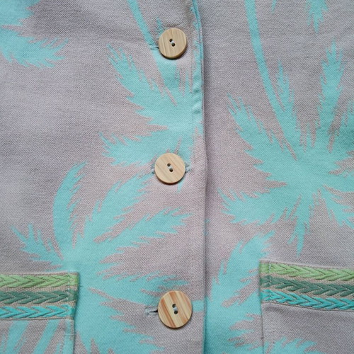 Dine n' Dance jacket new, pastel colors, size small