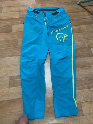 Norrona women's pants used, size S, blue