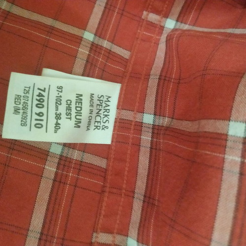 Vintage men's summer shirt used, size medium