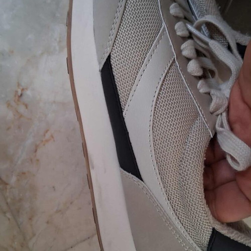 Marks & Spencer women's athletic shoes gray and beige new