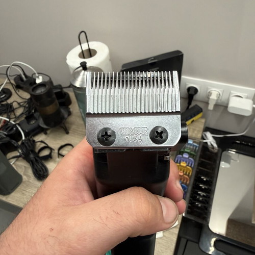 Gamma Boosted Hair Clipper with Wahl Fade Cutter, like new