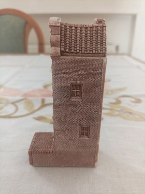 Miniature houses like new, set of 6, England, France, Germany