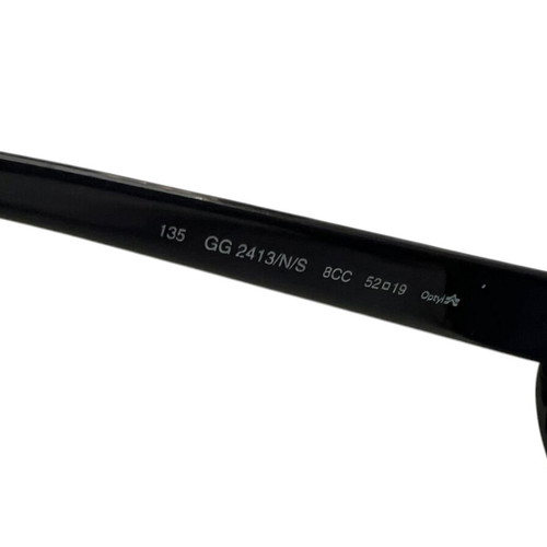 Gucci Cat Eye Sunglasses used, black and blue