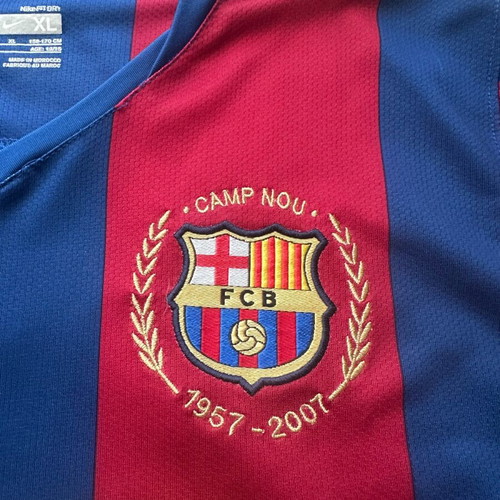 Barcelona 2007/08 Henry jersey used, kids XL