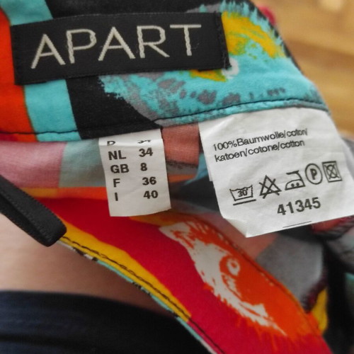 Apart lips pants used, colorful, size XS