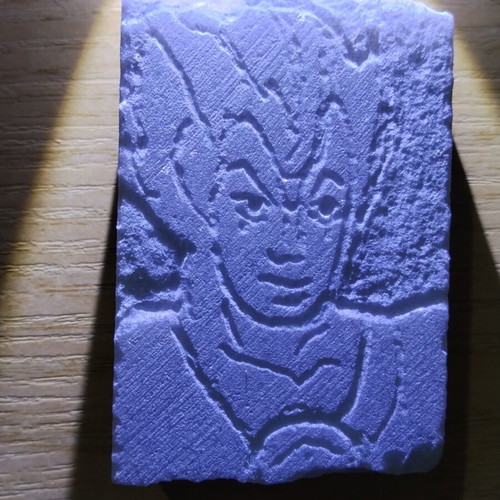 Marble relief sculpture new, small size 7.5x5x2 cm