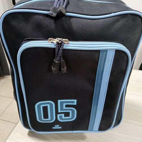 Crossbody bag new blue durable material for cyclists