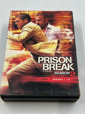 Prison Break Season 2 Part 1 DVD box set used, episodes 1–12
