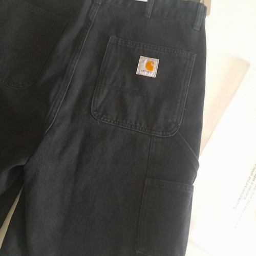 Carhartt Wip short canvas work in progress, black, size L