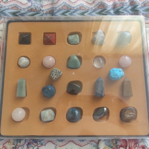 Deagostini Stones and Crystals Case used