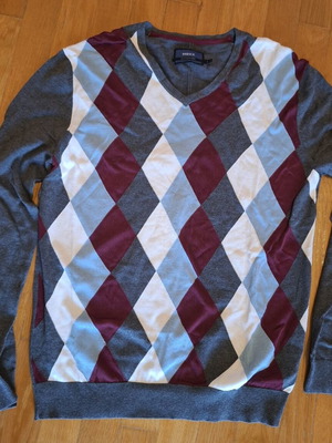 Ανδρικό ανοιξιάτικο πουλόβερ Mexx Fashion XL σαν καινούργιο, πολύχρωμο
