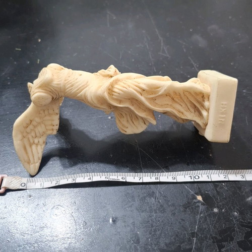 Vintage Nike of Samothrace statue made of resin like new