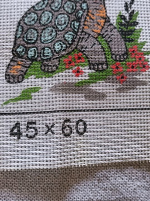 Greek embroidery stamp from the 1980s, new product
