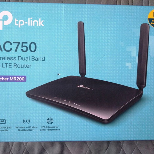 Router AC750 TP-Link dual band SIM card wireless 4G like new