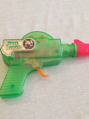 Power Rangers ANCO 1993 vintage διαστημικό πιστόλι friction μεταχειρισμένο