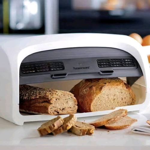 Tupperware Smart Bread Box with Lid new