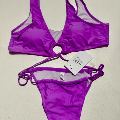 Bikini set new with tags, purple, sizes medium and large