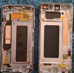 Σκελετός κινητού Samsung s10+  και Samsung S7 edge