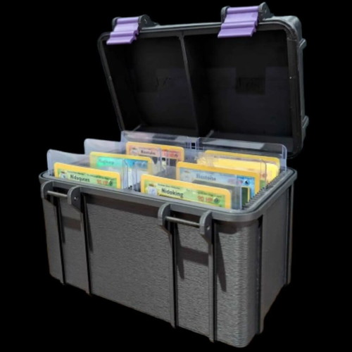 Pokémon Storage Box for Top Loaders, Holds Up to 50 Sleeves