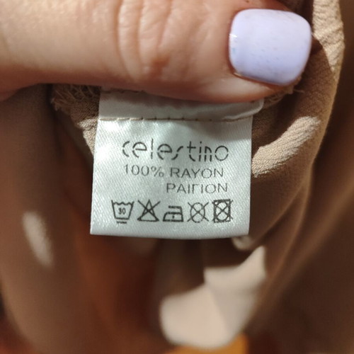Celestino beige camisole top like new, size S-M