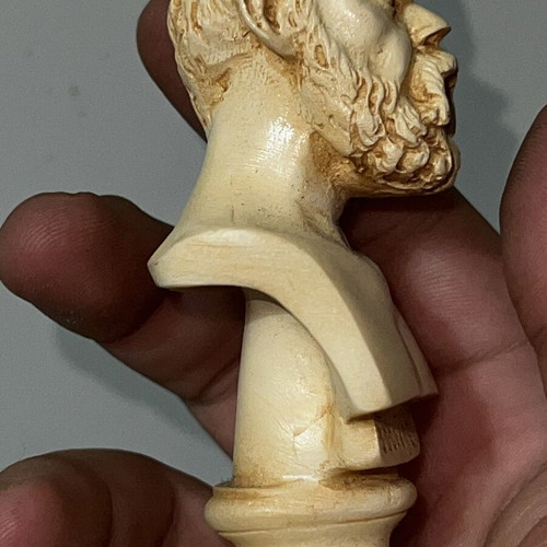 Socrates figurine, 8cm, solid material