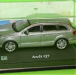  Cararama (Made in China) Audi Q7 Μεταλλική μινιατούρα Κλίμακα 1:72 Καινούργιο Τιμή 6.50 ευρώ