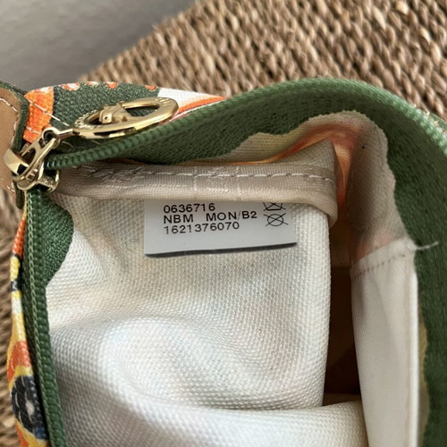 Longchamp Pliage bag like new, multicolor