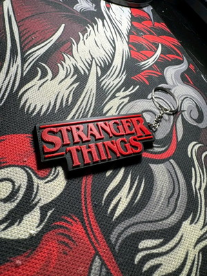 Stranger Things keychain new, 3D printed
