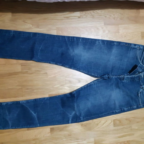 Asos jean men's pants with buttons like new, blue size M
