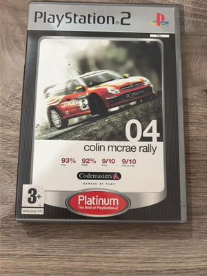 Colin McRae Rally 04 used for PlayStation 2 fully functional