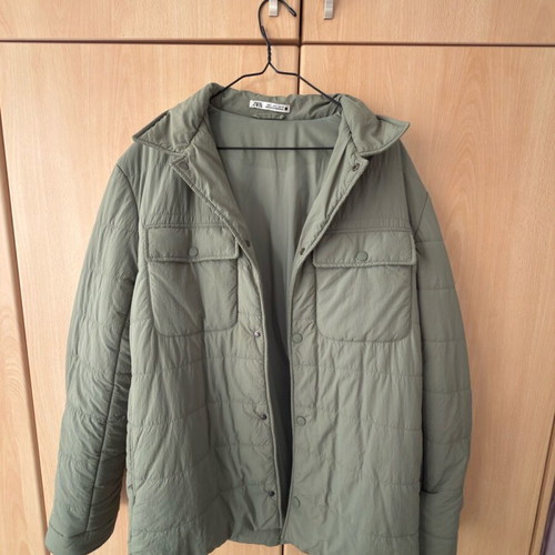 Zara jacket like new, green, size M
