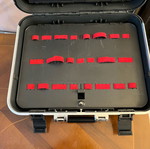 Toolbox case with lock like new
