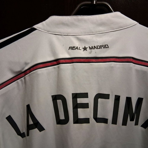 Real Madrid La Decima Home Jersey like new, collectible