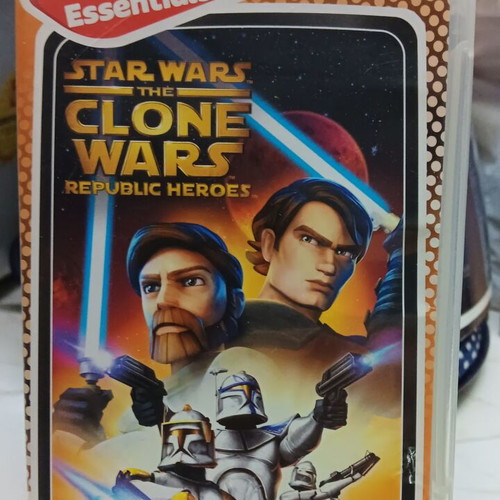 Star Wars The Clone Wars PSP game like new