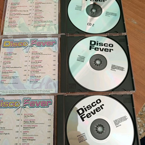Disco Fever 3CD like new, electronic music