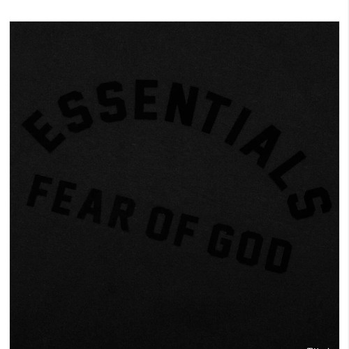 Fear of God Essentials T-shirt black size L like new