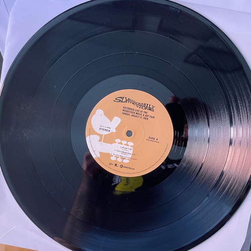 Sly & The Family Stone Woodstock Sunday August 17, 1969 vinyl like new