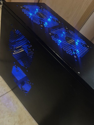 Low gaming PC with Radeon RX6400 graphics card