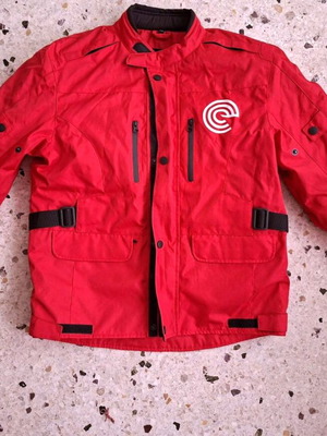 Efood red motorcycle jacket 2XL new