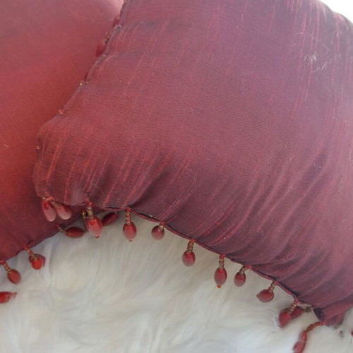 Decorative pillows new, pack of 7, Bo concept with beads