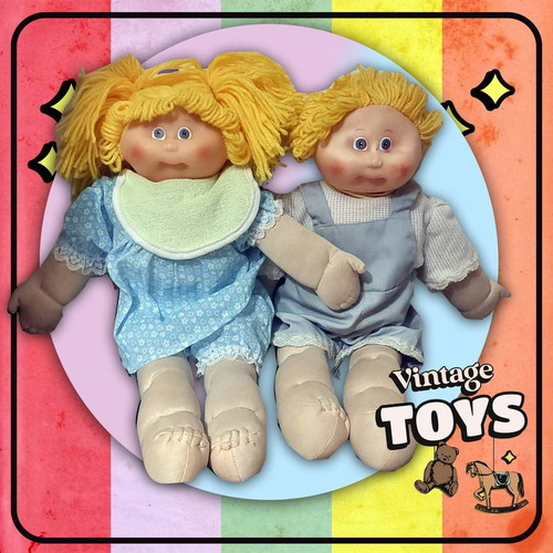 Vintage cabbage patch kids couple used