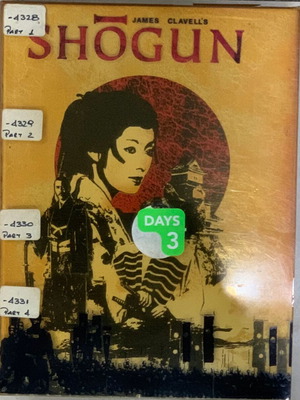 Shōgun DVD used, mini series 5 episodes, epic story