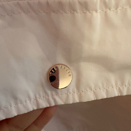 Ted Baker trench coat like new, size 3, pale pink